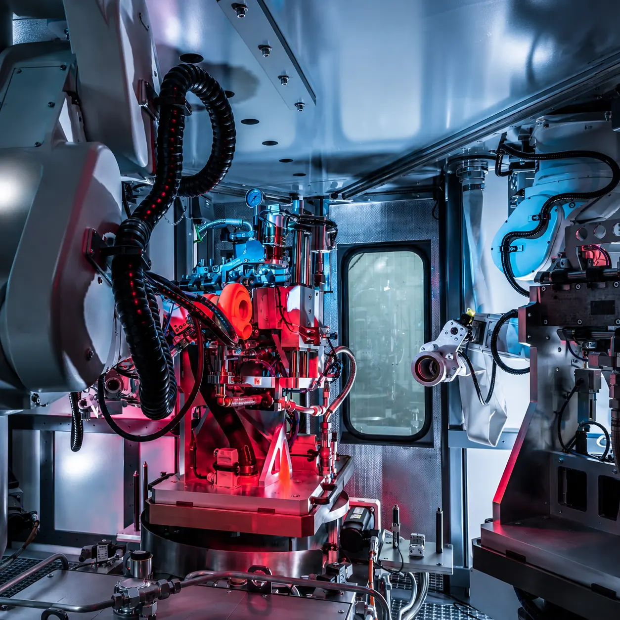 Robotic production line